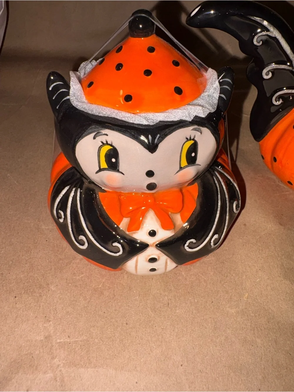 Johanna Parker Halloween Bat Set Teapot Sugar Bowl Mug